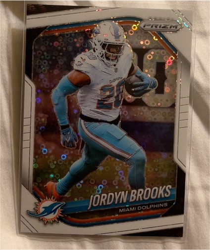 2025 Panini Prizm #129 Jordyn Brooks — front