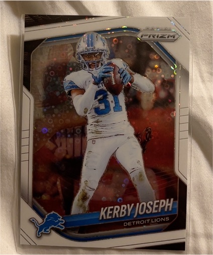 2025 Panini Prizm #41 Kerby Joseph — front