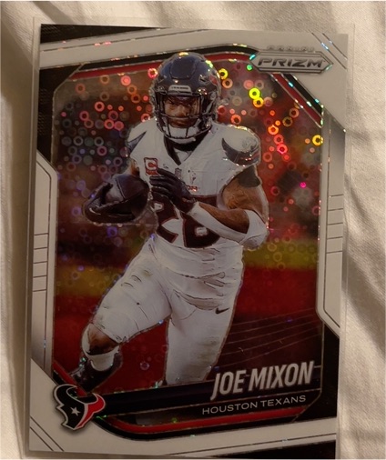 2025 Panini Prizm #109 Joe Mixon — front