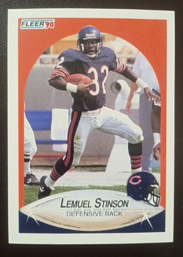 1990 Fleer Update #U-115 Lemuel Stinson — front