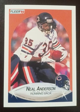 1990 Fleer #288 Neal Anderson — front