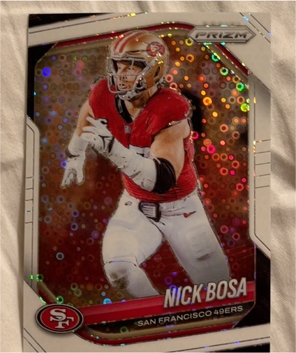 2025 Panini Prizm #219 Nick Bosa — front