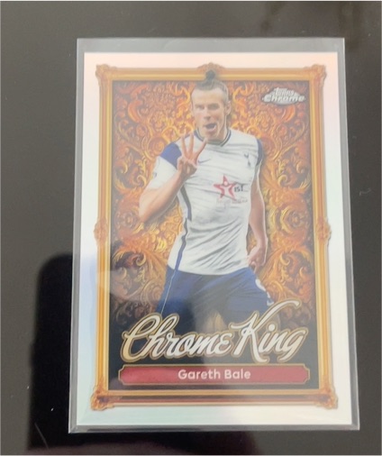 2025-26 Topps Premier League Chrome King #CK 18 Gareth Bale — front