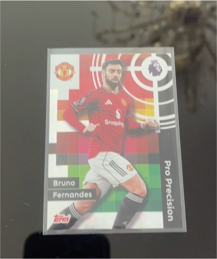 2025-26 Topps Premier League #412 Bruno Fernandes — front