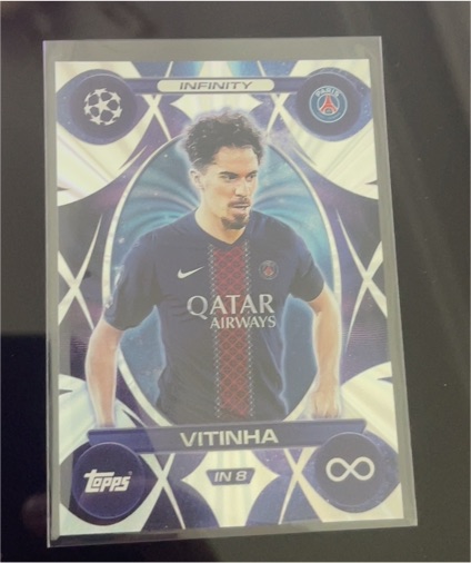 2024 Topps Match Attax Infinity #IN8 Vitinha — front