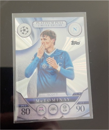 2025-26 Topps UEFA Club Competitions #41 Scott McTominay — front