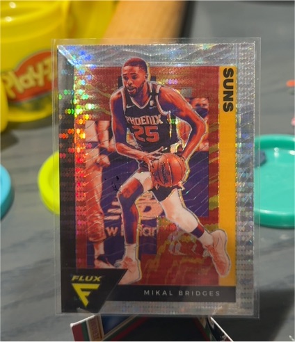 2020-21 Panini Flux #142 Mikal Bridges — front