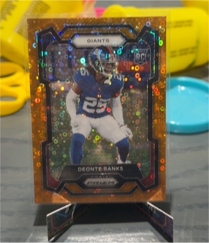 2023 Panini Prizm #376 Deonte Banks — front