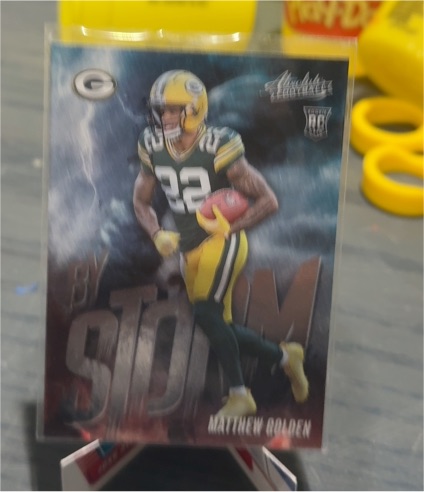 2025 Panini Absolute By Storm #11 Matthew Golden — front