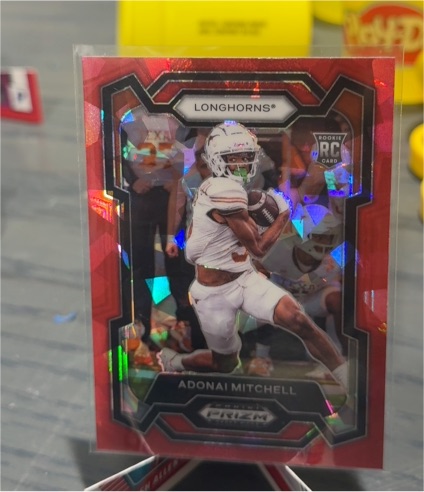 2024 Panini Prizm Draft Picks #176 Adonai Mitchell — front