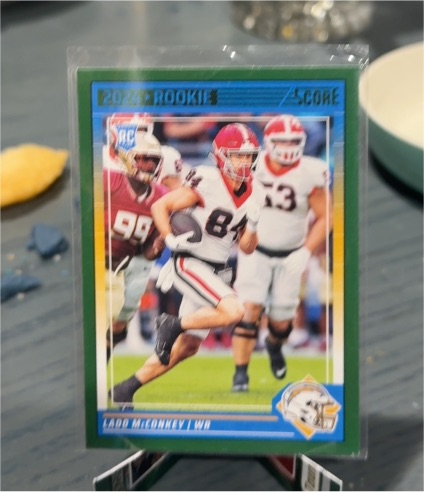 2024 Panini Score #328 Ladd McConkey Rookie — front