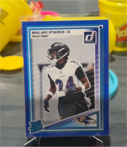 2025 Panini Donruss #346 Malaki Starks — front