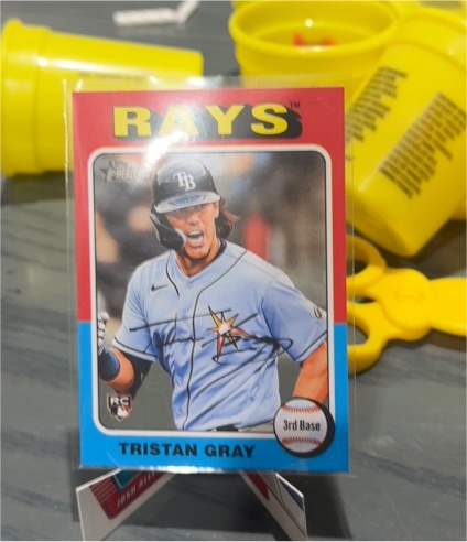 2024 Topps Heritage High Number #607 Tristan Gray — front