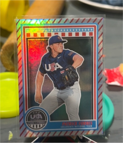 2025 Panini Stars and Stripes #85 Patrick Forbes — front