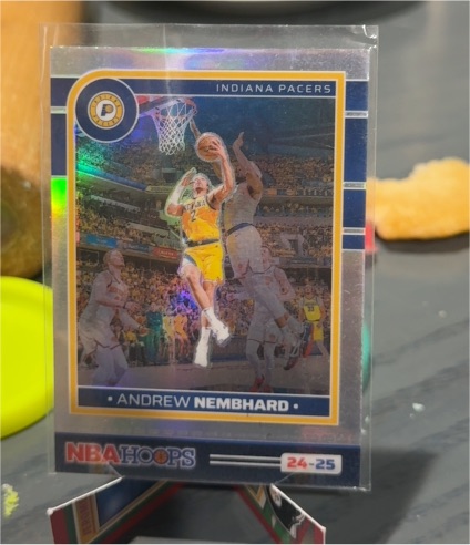 2024-25 Panini NBA Hoops #24-25 Andrew Nembhard — front