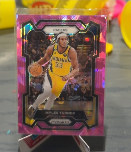 2023-24 Panini Prizm #34 Myles Turner — front