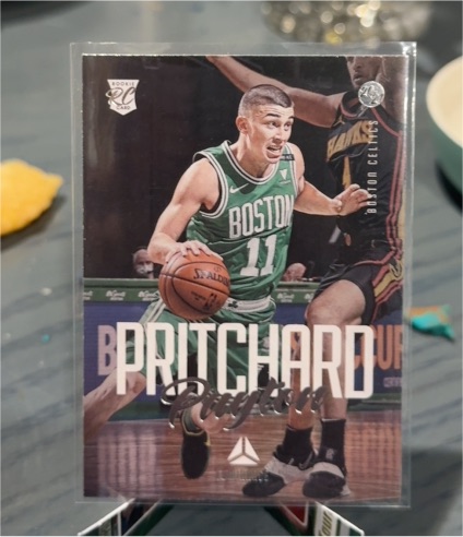 2020-21 Panini Chronicles Luminance #142 Payton Pritchard Rookie Boston Celtics — front