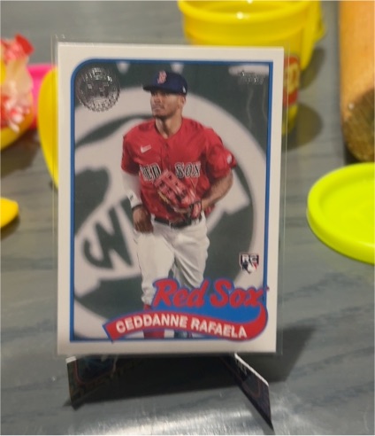 2024 Topps Series 1 35th Anniversary #89B-72 Ceddanne Rafaela — front