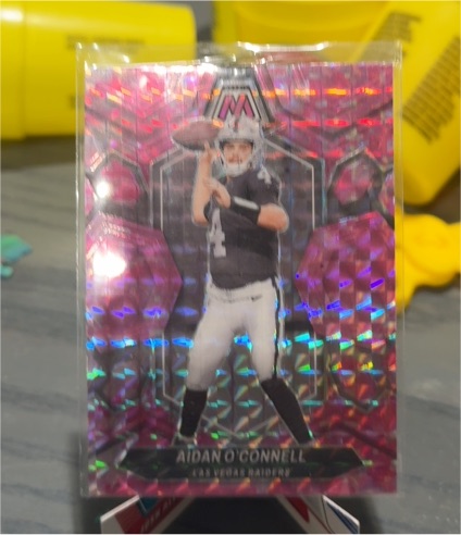 2024 Panini Mosaic #113 Aidan O'Connell — front