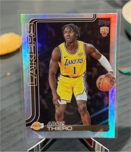 2025-26 Topps #236 Adou Thiero — front