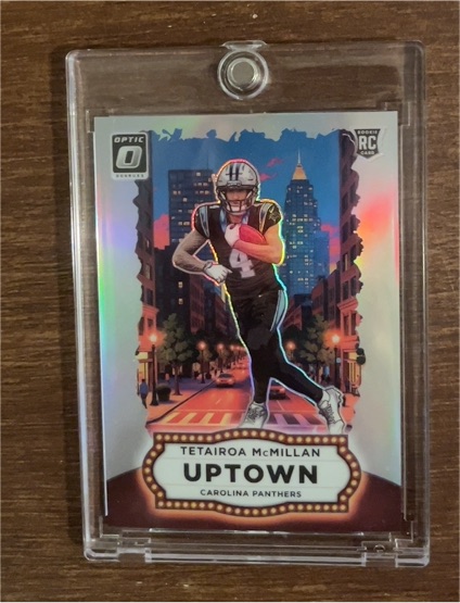 2025 Panini Donruss Optic #20 Tetairoa McMillan Uptown — front