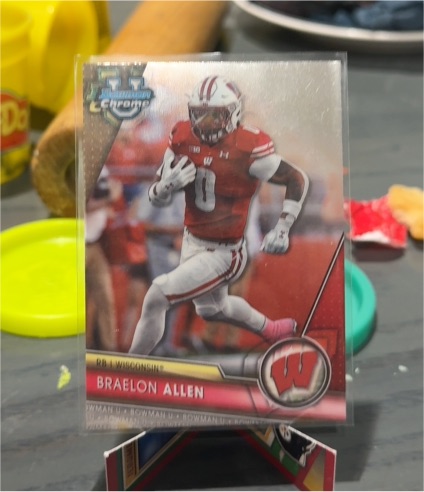 2023 Bowman Chrome University #183 Braelon Allen — front
