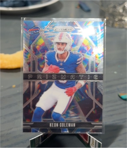 2024 Panini Prizm #15 Keon Coleman — front
