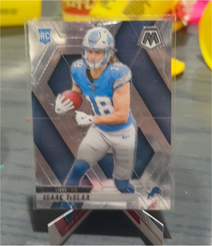 2025 Panini Mosaic #319 Isaac Teslaa — front