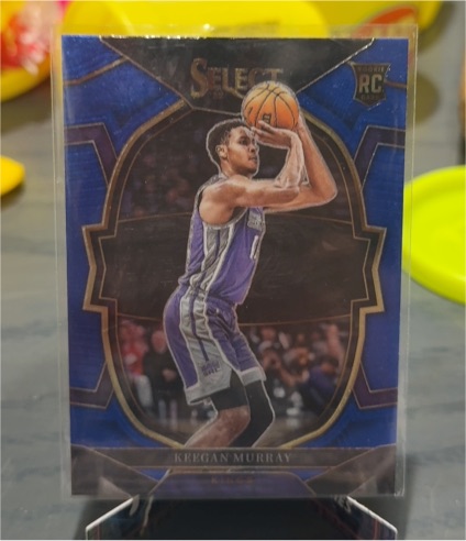 2022-23 Panini Select #81 Keegan Murray Concourse Rookie RC Sacramento Kings — front