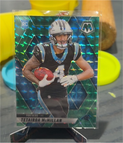 2025 Panini Mosaic #309 Tetairoa McMillan — front