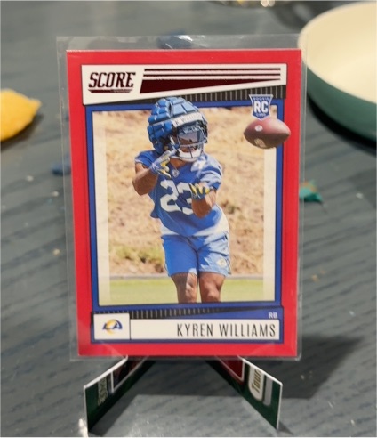 2022 Panini Score #332 Kyren Williams — front
