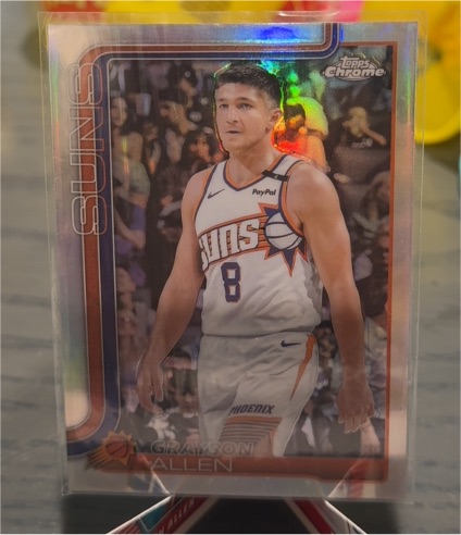 2025-26 Topps Chrome #107 Grayson Allen — front