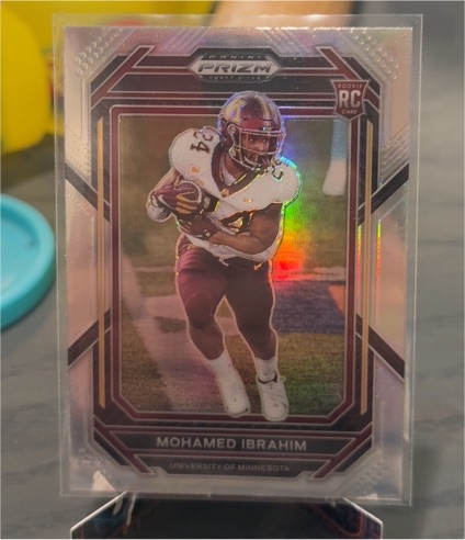 2023 Panini Prizm Draft Picks #128 Mohamed Ibrahim — front