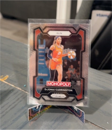 2024 Panini Prizm Monopoly WNBA #17 DiJonai Carrington — front