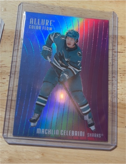 2025-26 Upper Deck Allure #CF-28 Macklin Celebrini — front