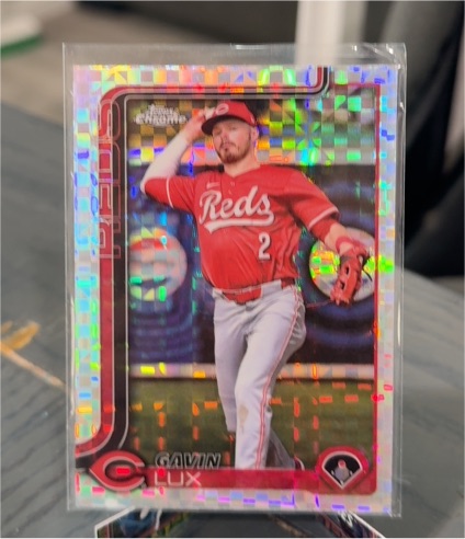 2025 Topps Chrome #237 Gavin Lux — front