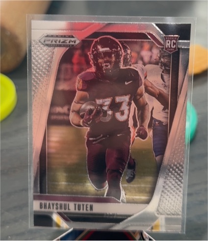 2025 Panini Prizm Draft Picks #66 Bhayshul Tuten — front
