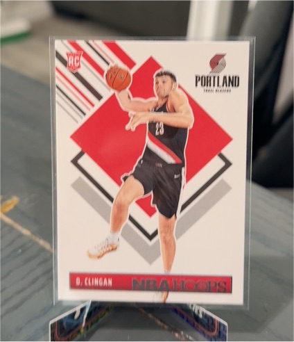 2024-25 Panini NBA Hoops Tribute #293 Donovan Clingan — front