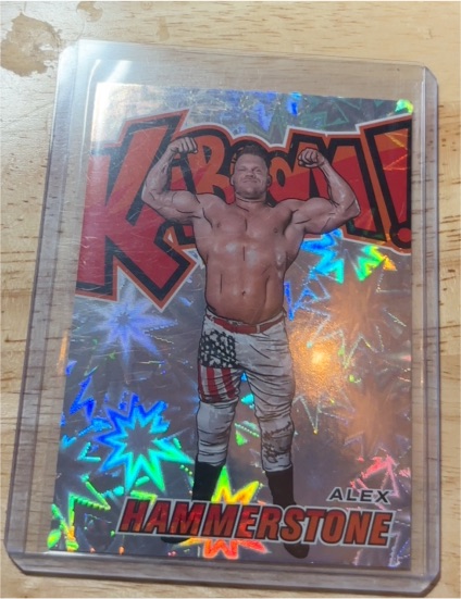 2025 Panini Combat Anthology #86 Alex Hammerstone Kaboom! SSP — front