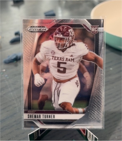 2025 Panini Prizm Draft Picks #133 Shemar Turner — front
