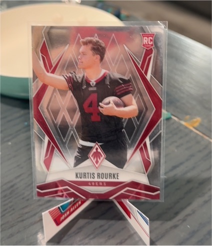 2025 Panini Phoenix #199 Kurtis Rourke — front