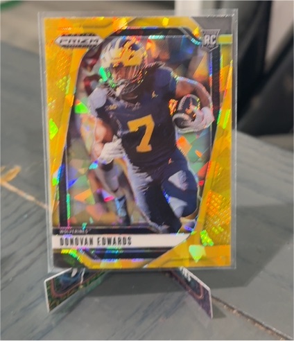 2025 Panini Prizm Draft Picks #65 Donovan Edwards — front