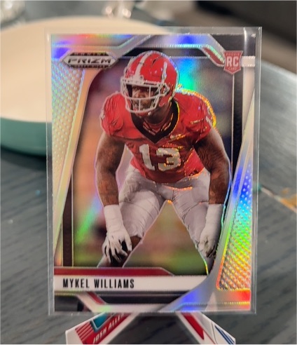 2025 Panini Prizm Draft Picks #31 Mykel Williams — front