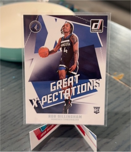 2024-25 Panini Donruss Great X-Pectations #17 Rob Dillingham — front