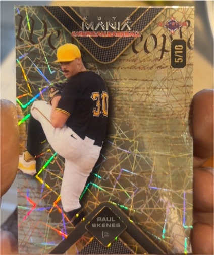 2024 Wild Card Mania #5/10 Paul Skenes — front
