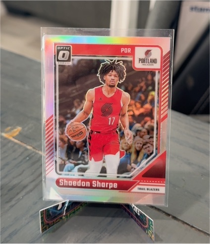 2024-25 Panini Donruss Optic #175 Shaedon Sharpe — front