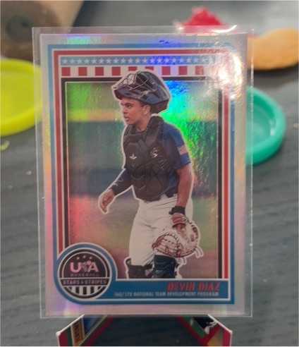 2025 Panini Stars and Stripes #111 Devin Diaz — front