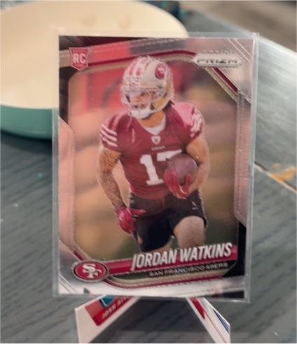 2025 Panini Prizm #389 Jordan Watkins — front
