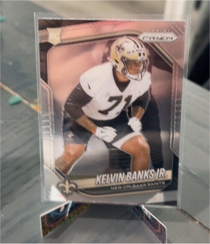2025 Panini Prizm #347 Kelvin Banks Jr. — front