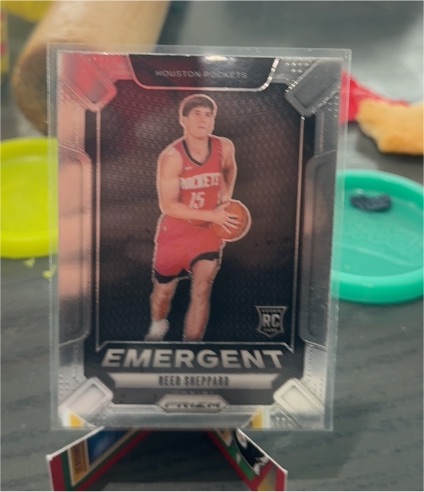 2024-25 Panini Prizm Emergent #26 Reed Sheppard — front